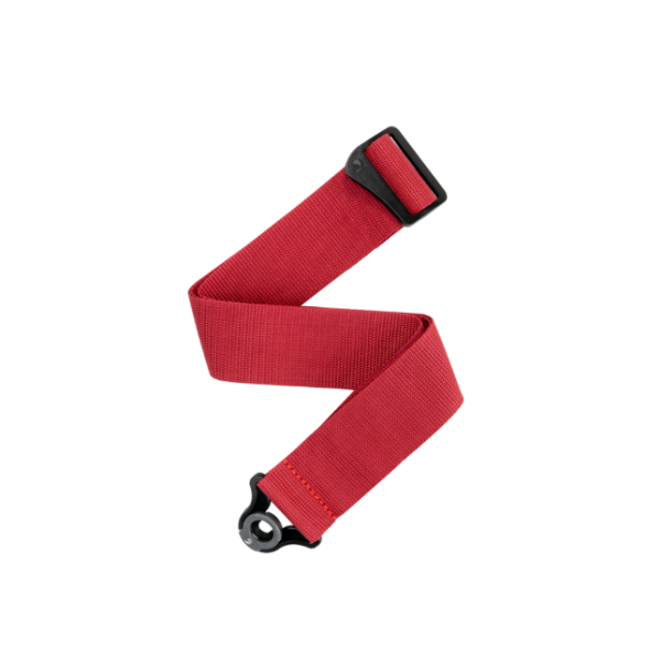 D'Addario Auto Lock Polypro Gitarrengurt rot
