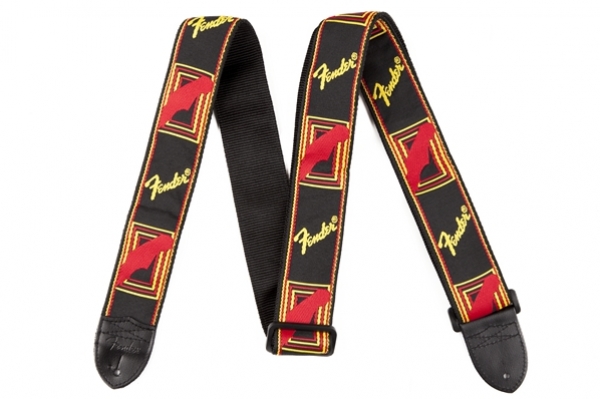 Fender Gurt Black/Yellow/Red