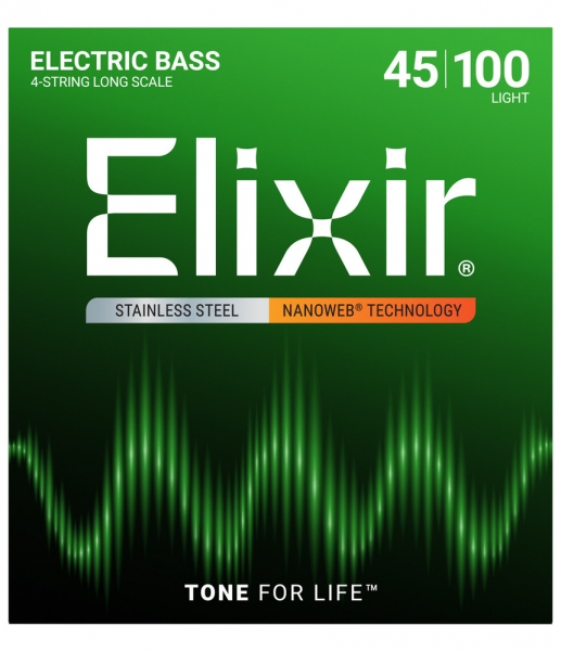 Elixir 14652 Light 4-String Nano