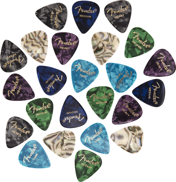 Fender 351 Shape Premium Picks 24er