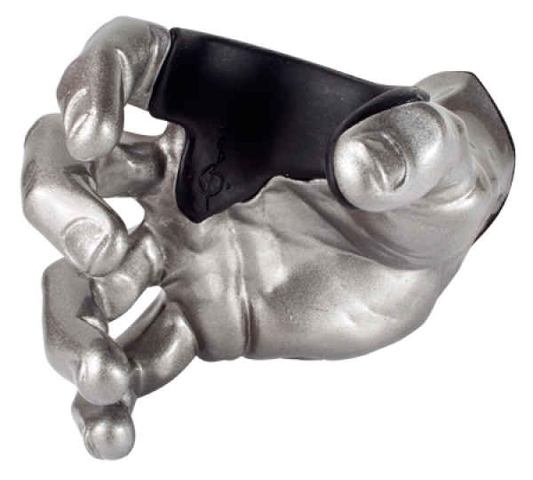 GuitarGrip Silver Metallic Male Hand right