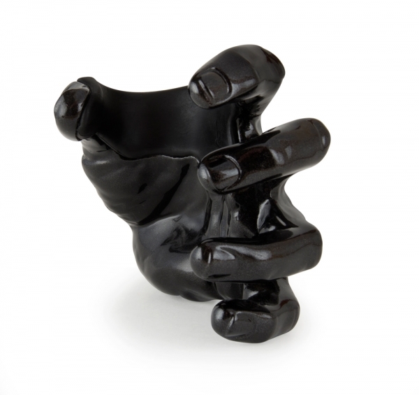 GuitarGrip Black Metallic Male Hand left