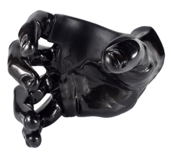 GuitarGrip Black Metallic Male Hand right