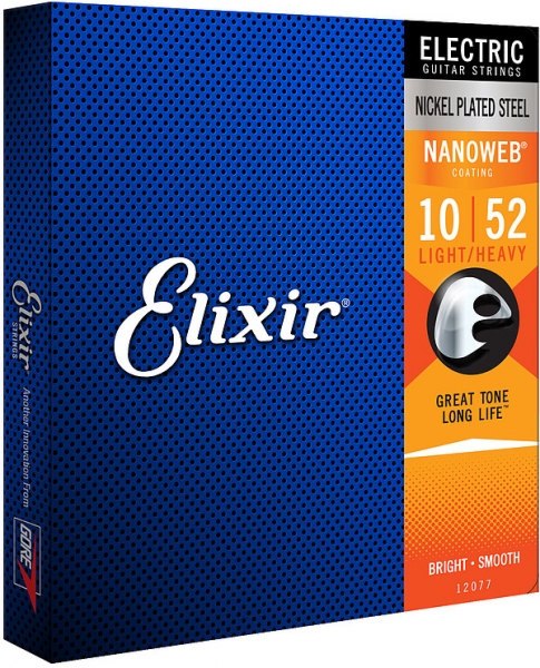 Elixir 12077 Nanoweb Light-Heavy