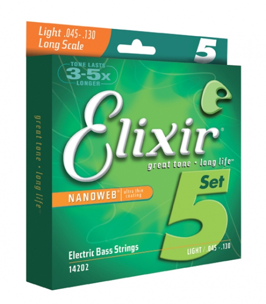 Preview: ELIXIR 14202 Light 5-String Nano