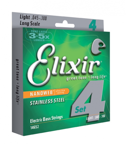 Preview: ELIXIR 14677 Medium 4-String Nano