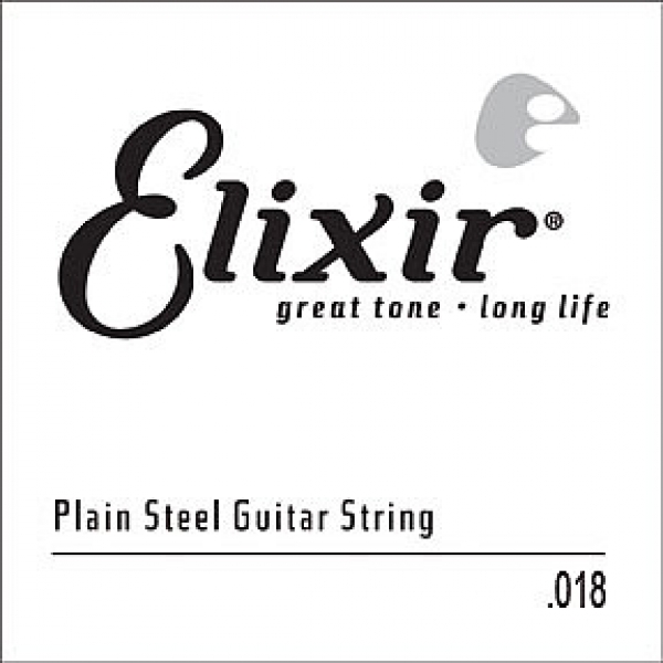 Elixir 13018 Einzel Electric plain 018