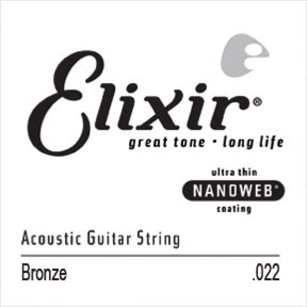 Elixir 15122 Einzel Bronze Nano 022
