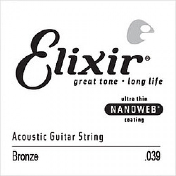Elixir 15139 Einzel Bronze Nano 039