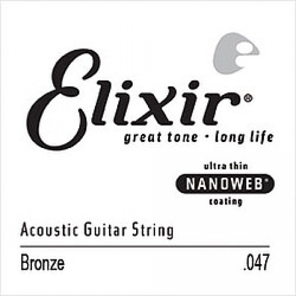 Elixir 15147 Einzel Bronze Nano 047