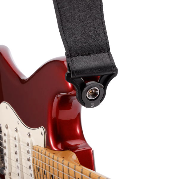 Preview: D'addario Auto Lock Comfort Gitarrengurt Schwarz