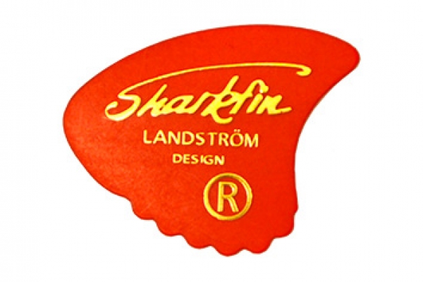 Sharkfin R Plektrum weich rot Pack