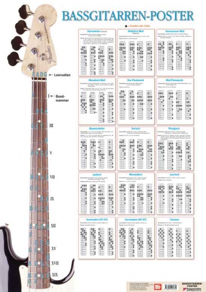 Poster Bass-Gitarre