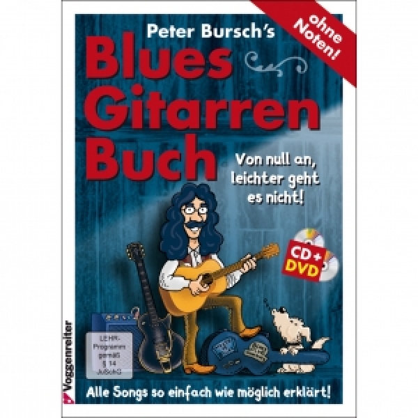 Peter Bursch's Blues-Gitarrenbuch CD+DVD