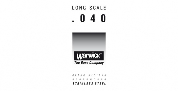 Warwick Black Label .040