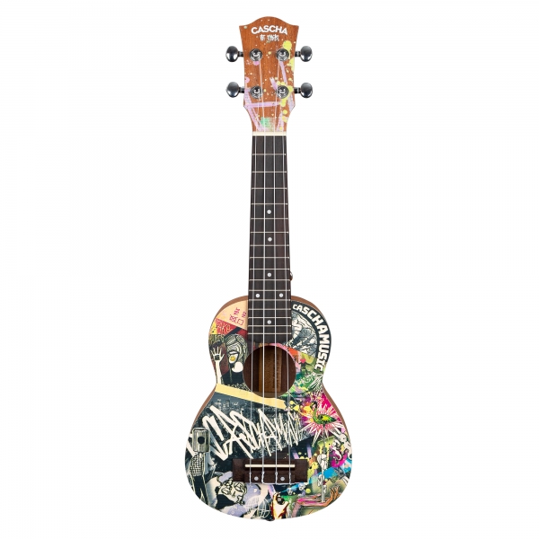Preview: Cascha Art Series Urban Sopran Ukulele