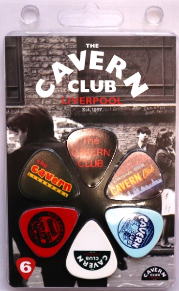 The Cavern Club 6 Pick Pack - Logos