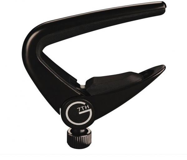 G7th Newport Capo Steel string black
