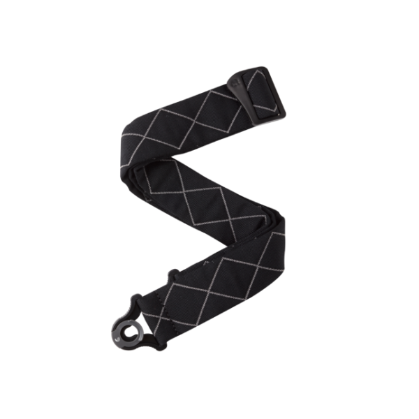 D'addario Auto Lock Gitarrengurt schwarze Diamanten