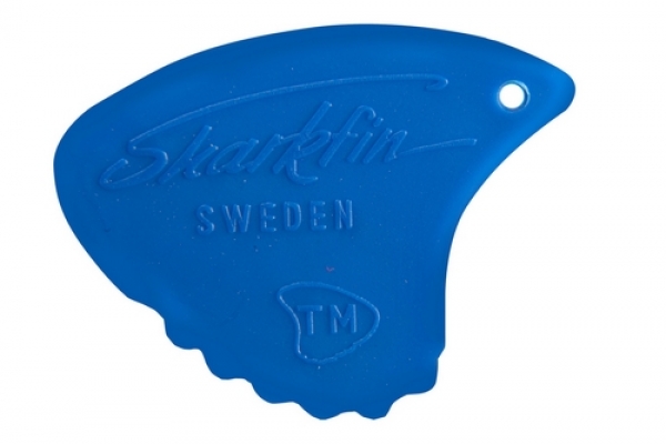 Sharkfin Plektren hard blau Pack