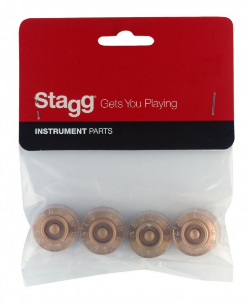 Stagg SP-KNLP-GDH Potiknopf Set gold