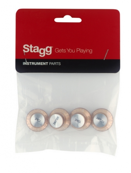 Stagg SP-KNLP-GD Potiknopf Set gold