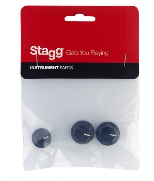 Stagg SP-KNJB-BK Bass Guitar J Buttons