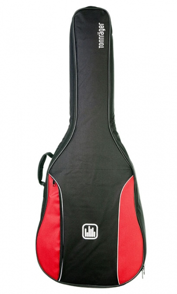 Tonträger TG10CT/RB Classic Guitar Bag 3/4 red/black