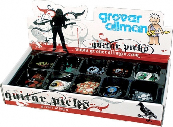 Grover allman The top 10 Cabinet Plektrum