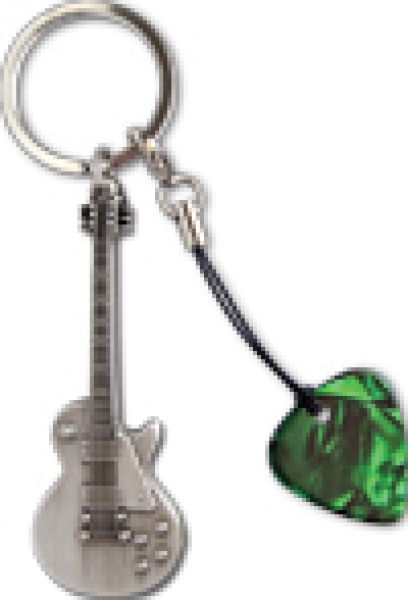 Grover Allman Metal Keyring Les Paul