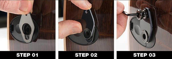 Preview: MusicNomad MN272 Acousti-Lok Adaptor Taylor