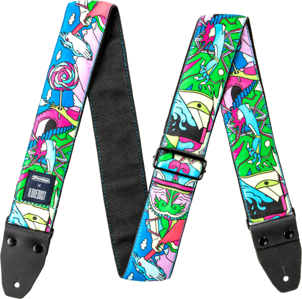 Dunlop I Love Dust Strap - Sucker