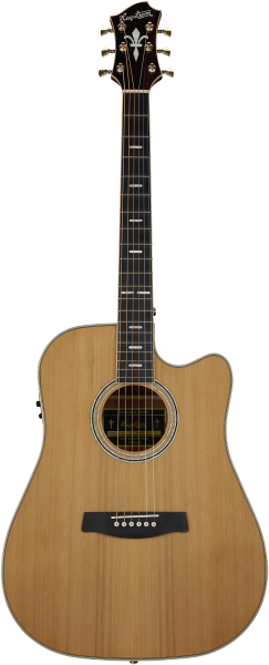 Hagstrom Elfdalia II Dreadnought Natural