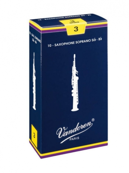 Vandoren SR2025 Classic Sopran Sax.-Blätter St.2 1/2