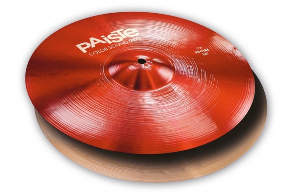 Paiste 14'' 900 Color Sound Hi-Hat Red