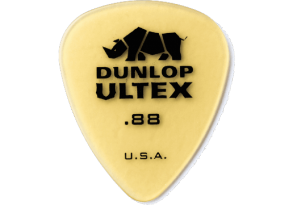 DUNLOP 4210 Ultex Pick amber, 0.88 mm