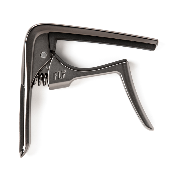Dunlop 63CGM Trigger Capo Acoustic,curved, Gunmetal