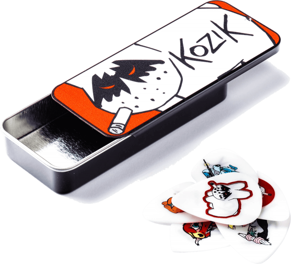 Preview: DUNLOPADU BL109T73 PickTin Artist of The Underground ''Kozik''