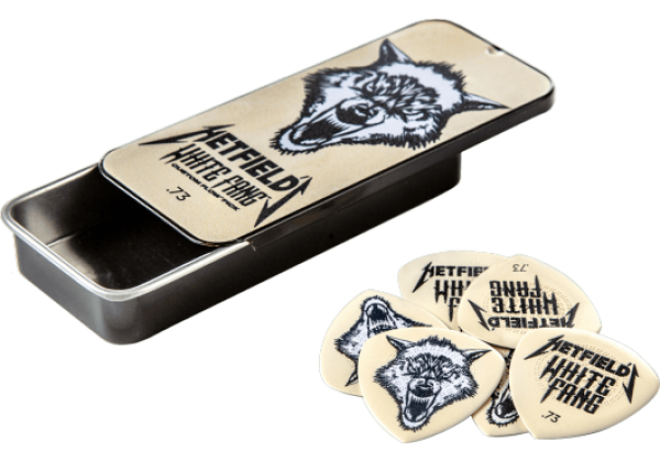 DUNLOP PH122T073 James Hetfield - White Fang