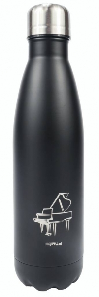 Coffee-to-go thermo mug: grand piano