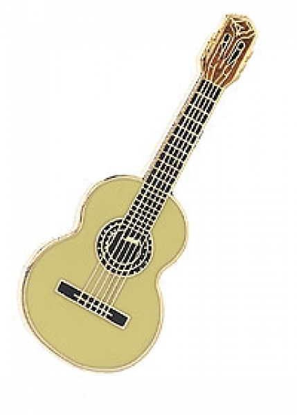 Anstecknadel ''Classical Guitar Zeder''