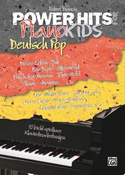 Power Hits for Piano Kids Deutsch Pop