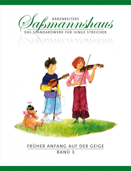 Bärenreiter Saßmannshaus Früher Anfang auf der Geige Band 3