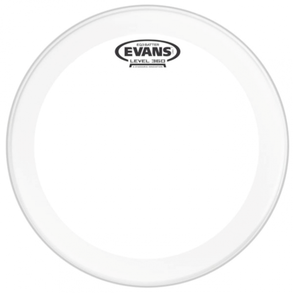 Evans BD22GB3 EQ3 Clear Bass Drum Head
