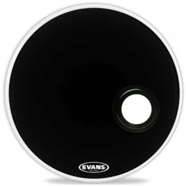 Evans BD22REMAD Reso Bass Drum Black