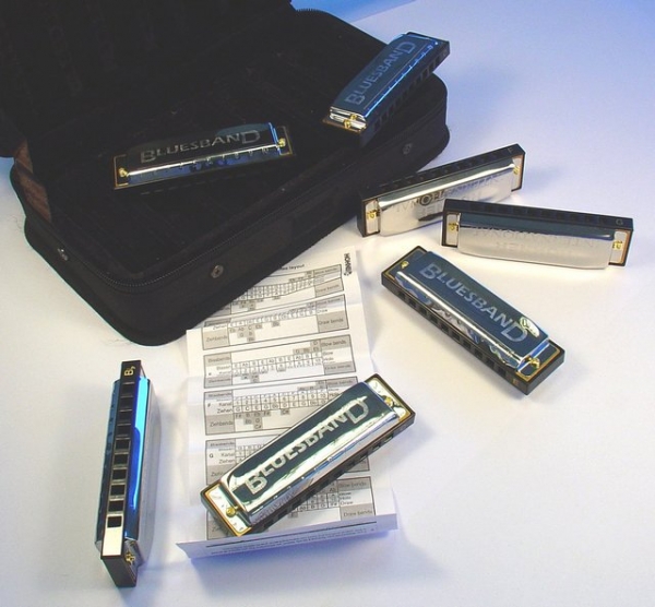 Preview: Hohner Blues Harmonica 7er-Set