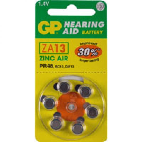 GP ZA13 Hörgerätebatterien