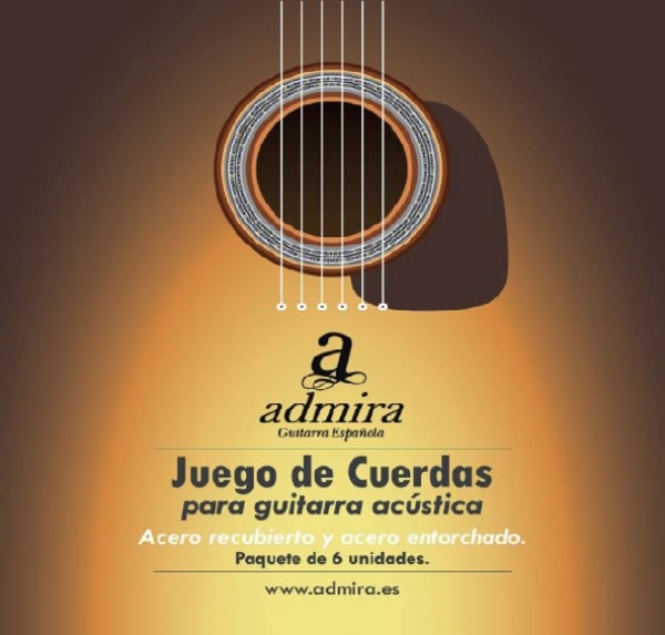 Admira CA500AC Westerngitarrensaiten .011 bis .052