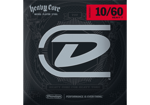 DUNLOP DHCN1060 Heavy Core 7-E.-Saitensatz