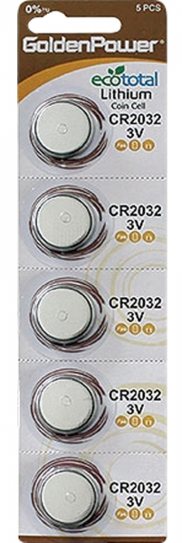 Golden Power CR2032 Lithium Batterien
